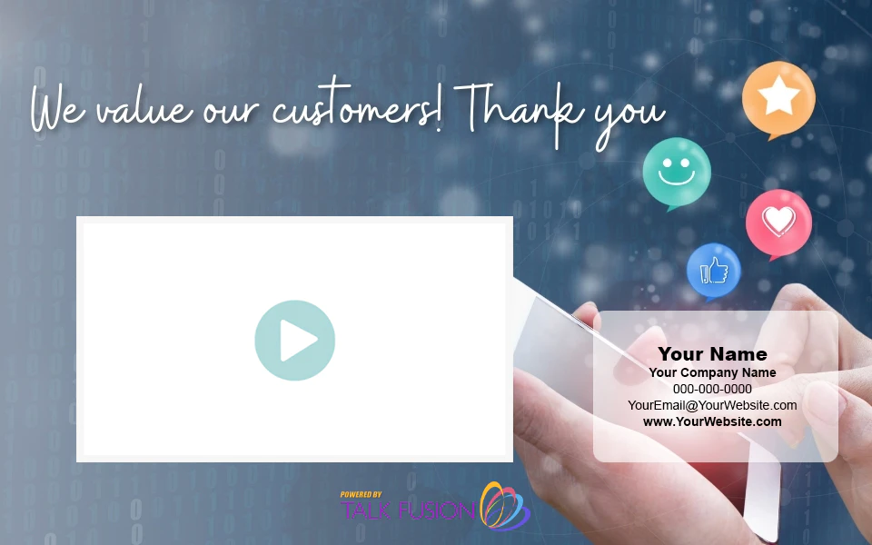 Video Email Template
